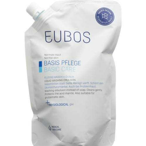 Eubos Soap Liquid Unscented Blue Refill 400ml buy online