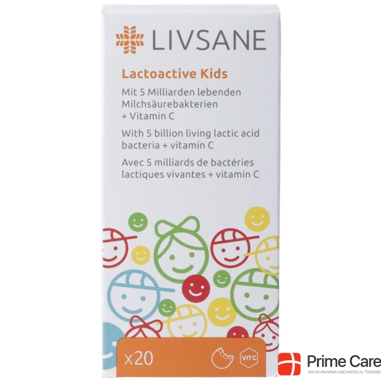 Livsane Lactoactive Kids Kautabletten Dose 20 Stück buy online