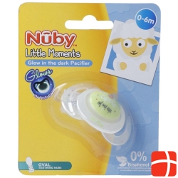 Nuby Leuchtnuggi Little Moments 0-6 M Oval