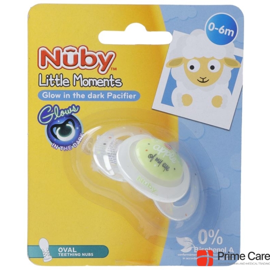 Nuby Leuchtnuggi Little Moments 0-6 M Oval buy online