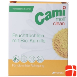 Cami Moll Clean Feuchttücher Nf Box 40 Stück