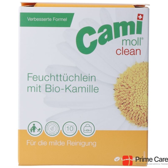 Cami Moll Clean Feuchttücher Nf Box 40 Stück buy online