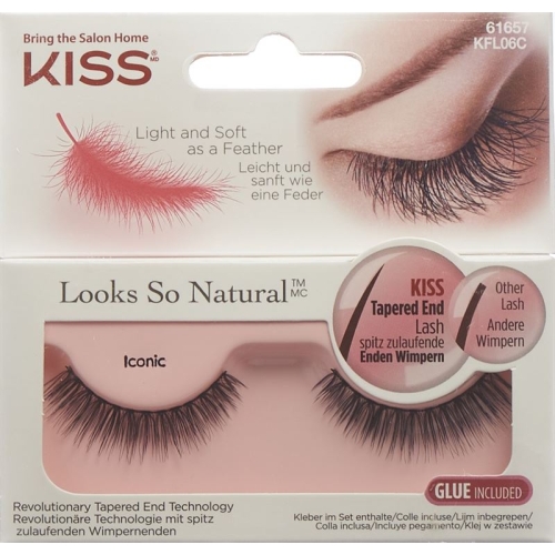 Kiss Look So Natural Lashes Iconic buy online