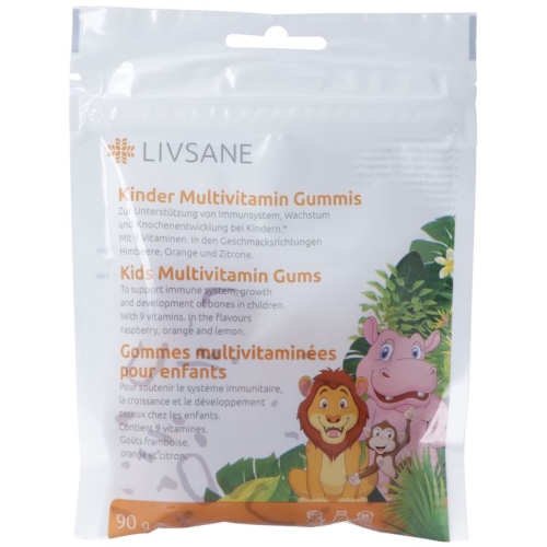 Livsane Kinder Multivitamin Gummis 90g buy online