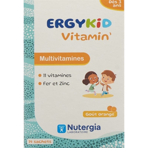 Nutergia Ergykid vitamin Battalion 14 pieces