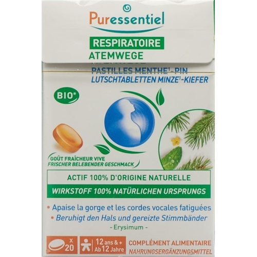 Puressentiel Lozenges Mint Pine 18 pieces buy online