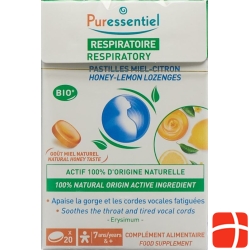 Puressentiel Lozenges honey lemon 18 pieces