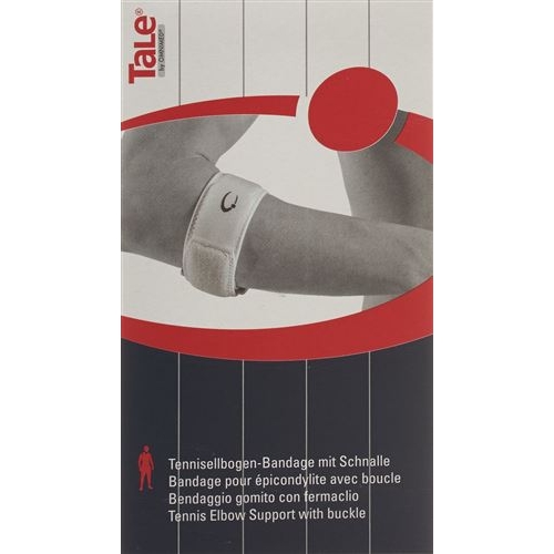 Tale Tennisellbogenbandage 5cm mit Schnalle Weiss buy online