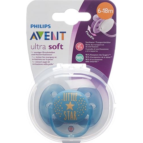 Avent Philips Schnuller Ultrasoft 6-18m Boy buy online