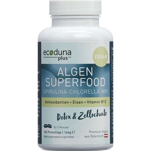 Ecoduna Plus Spirulina/chlorella Mix Tabletten 360 Stück buy online