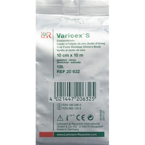 Varicex S Zinkleimbinde 10cm x 10m buy online