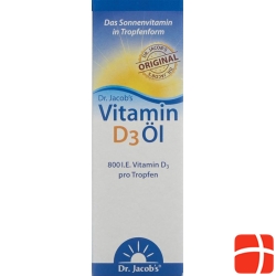 Dr. Jacob's Vitamin D3 Öl 20ml