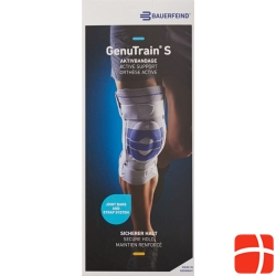 Bauerfeind GenuTrain S Aktivbandage Knie Rechts Grösse 3 Titan