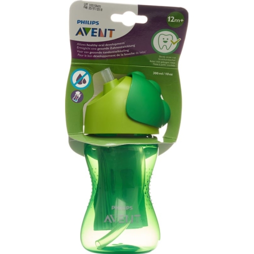 Avent Philips Straw Cup 300ml Boy Green buy online