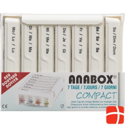 Anabox Compact 7 Tage D/f/i Weiss