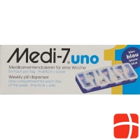 Sahag Medi-7 Uno Medidosierer 7 Tag 1 Fach Blau D