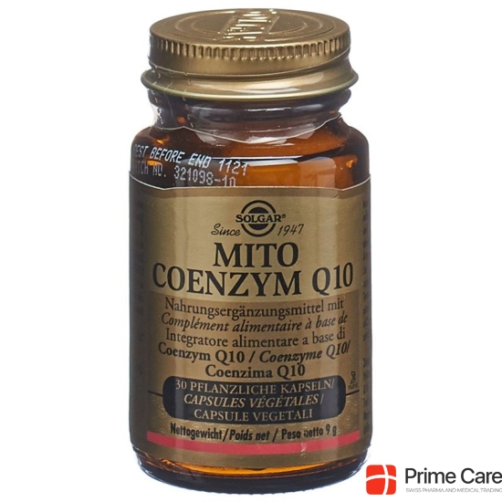 Solgar Mito Coenzym Q10 Kapseln 30 Stück buy online