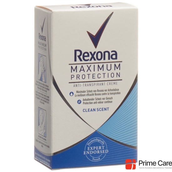 Rexona Deo Creme Maximum Protection Clean Fresh 45ml buy online