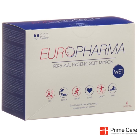 Europharma Hygienic Tampons 6 Stück buy online