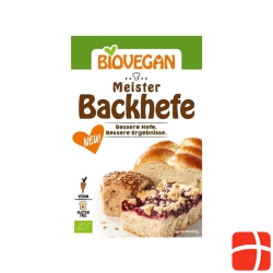 Biovegan Meister Backhefe Beutel 7g