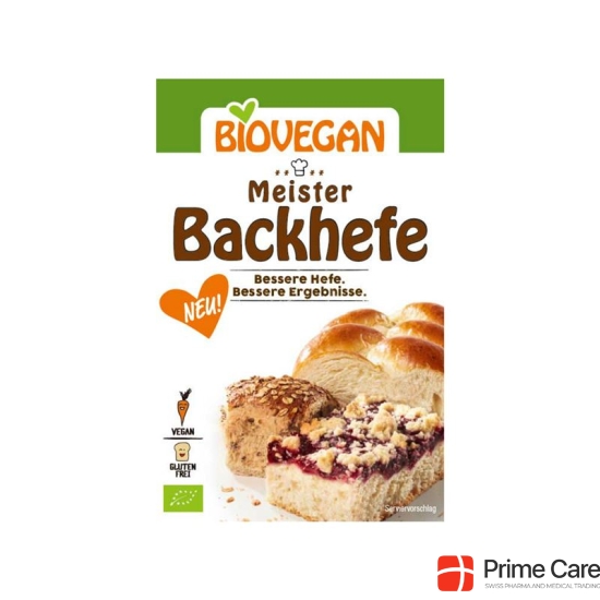 Biovegan Meister Backhefe Beutel 7g buy online