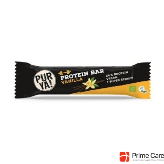 Purya! Vegan Protein-Riegel Vanilla Bio 40g buy online