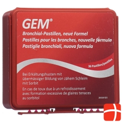 Gem Bronchialpast M Sorbit Neue Form Dose 36 Stück