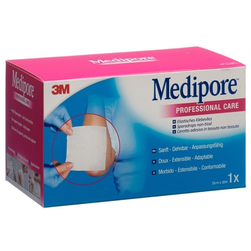 3M Medipore adhesive fleece 20cmx10m liner white buy online