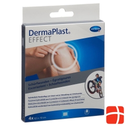 Dermaplast Effect Abrasive Wound Plasters 8.5x10cm 4 Pieces