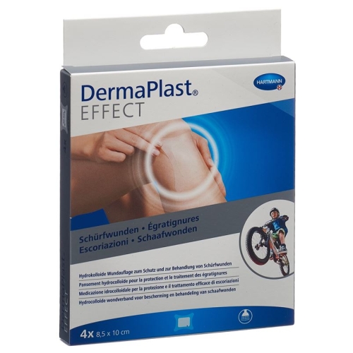 Dermaplast Effect Abrasive Wound Plasters 8.5x10cm 4 Pieces buy online