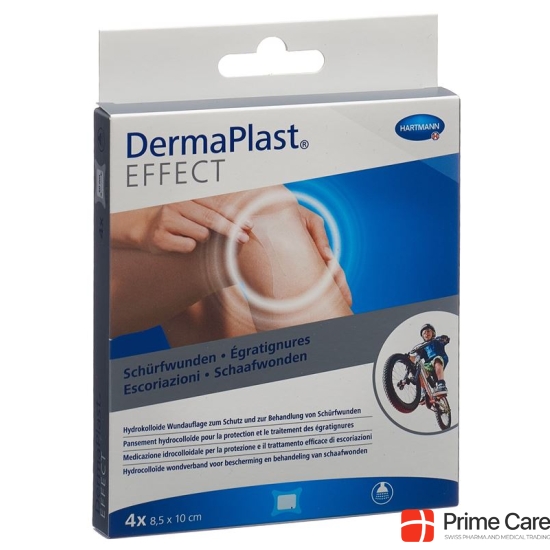 Dermaplast Effect Abrasive Wound Plasters 8.5x10cm 4 Pieces buy online