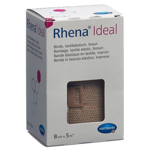 Rhena Ideal Elastische Binde 8cmx5m Hautfarbig Neu buy online