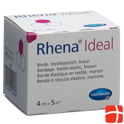 Rhena Ideal Elastische Binde 4cmx5m Hautfarbig Neu