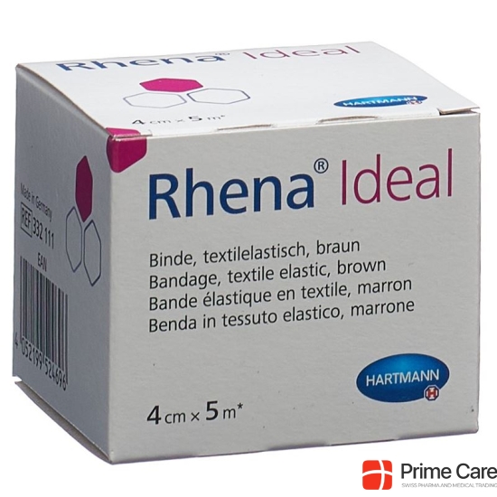 Rhena Ideal Elastische Binde 4cmx5m Hautfarbig Neu buy online