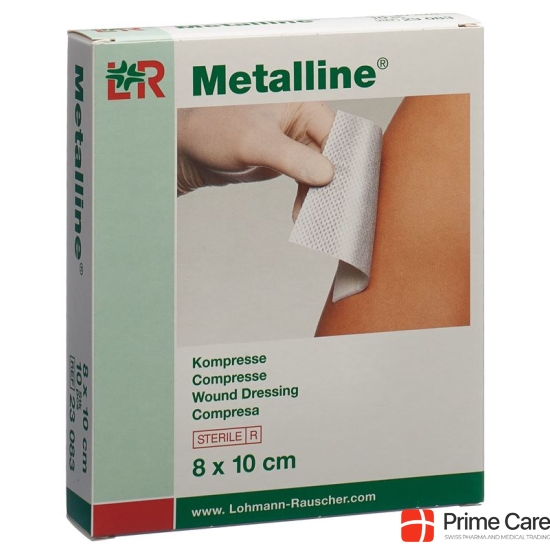 Metalline Kompressen Steril 8x10cm 10 Beutel buy online