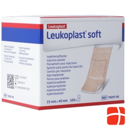 Leukoplast Soft Injection plaster 19x40mm 100 pieces