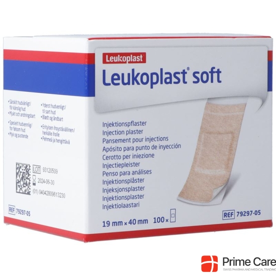 Leukoplast Soft Injection plaster 19x40mm 100 pieces buy online