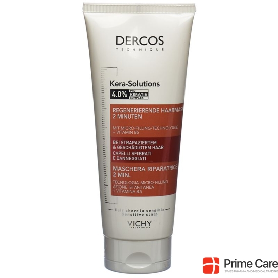 Vichy Dercos Kera Solutions Hair Mask Tube 200ml buy online