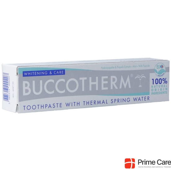 Buccotherm Zahnpasta Aufheller Pfl Bio (n) 75ml buy online