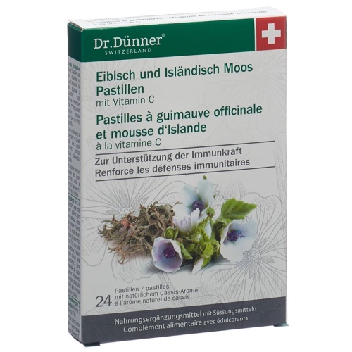 Dr. Dünner Icelandic Moss Pastilles 24 Capsules buy online