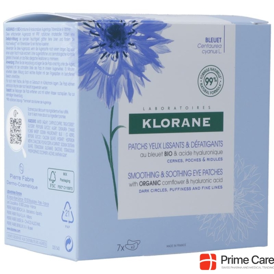 Klorane Bleuet Pad Augenregion Neu 7x 2 Stück buy online