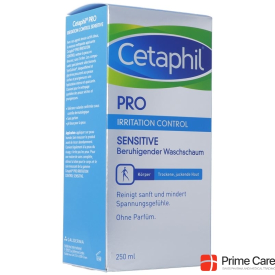 Cetaphil Pro Irritation Control Sensitive Washing Foam Soothing 250ml buy online