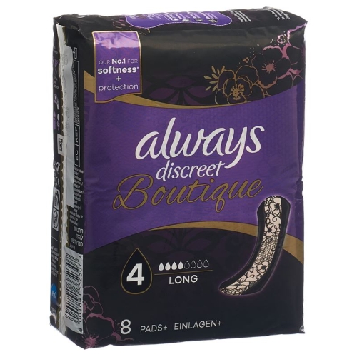 Always Discreet Boutique Inkontinenz Einlage Long 8 Stück buy online