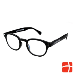 Nicole Diem reading glasses 2.00dpt Romeo BB Black