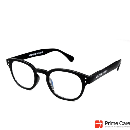 Nicole Diem reading glasses 2.50dpt Romeo BB Black buy online