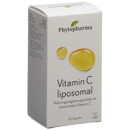 Phytopharma Vitamin C Kapseln Liposomal Dose 60 Stück buy online