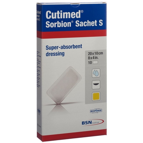 Cutimed Sorbion Sachet S 20x10cm 25 pcs