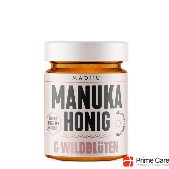 Madhu Honey Manuka Honig & Wildblüten Glas 250g buy online