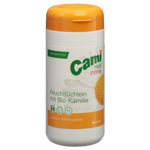 Cami Moll Intime Feuchttücher Nf Dose 100 Stück buy online