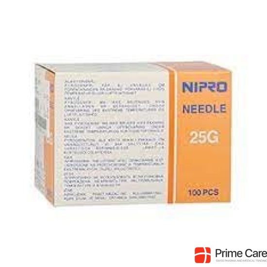 Nipro Einmalkanuel 0.5x16mm 25gx5/8" Orange 100 Stück buy online